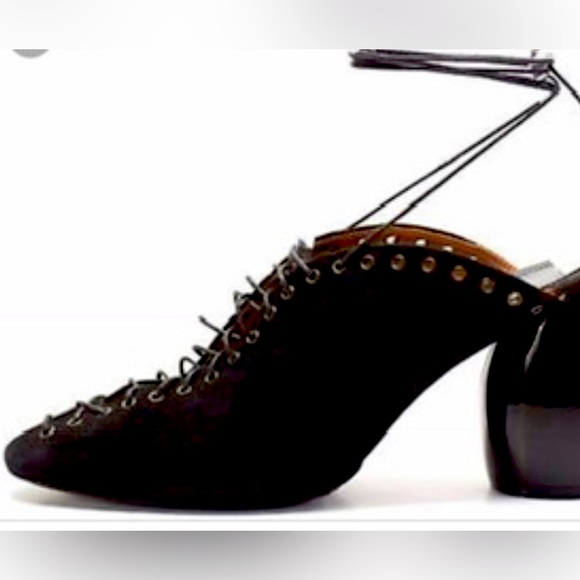 Dries Van Noten Lace Up Mule - Picture 2 of 6